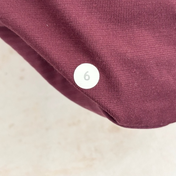 Lululemon In Flux Crop Pant, Red Grape - Picture 4 of 4